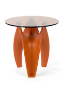 Orange Glass Side Table | Bold Monkey Hactua | Dutchfurniture.com