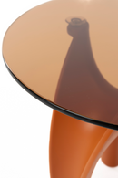 Orange Glass Side Table | Bold Monkey Hactua | Dutchfurniture.com