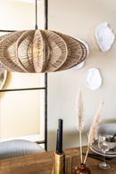 Natural Open Weave Rope Pendant | By-Boo Nimbus | Oroatrade.com