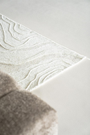 White Swirl Wool Carpet | By-Boo Soil | Dutchfurniture.com