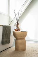 Organic-Shaped Wooden Side Table | By-Boo Cobble | Dutchfurniture.com