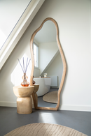 Organic-Shaped Wooden Side Table | By-Boo Cobble | Dutchfurniture.com