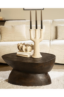 Wooden Organic Coffee Table | By-Boo Cobble