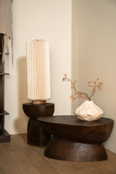 Wooden Organic Coffee Table | By-Boo Cobble