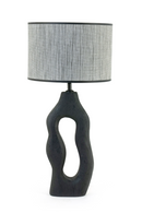Black Organic-Shaped Base Table Lamp | By-Boo Shiboo | Dutchfurniture.com