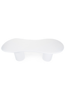 White Glass Organic Dining Table | By-Boo Seki | Dutchfurniture.com