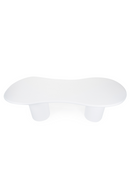 White Glass Organic Dining Table | By-Boo Seki | Dutchfurniture.com