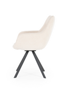 Upholstered Swivel Armchair (2) | By-Boo Bliss | Dutchfurniture.com