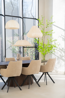 Upholstered Swivel Armchair (2) | By-Boo Bliss | Dutchfurniture.com