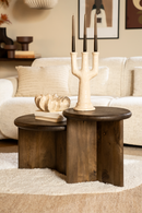 Round Wooden Coffee Table S | By-Boo Leoti | Dutchfurniture.com