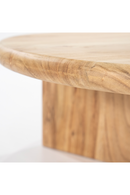 Round Wooden Coffee Table L | By-Boo Leoti | Dutchfurniture.com