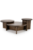 Round Wooden Coffee Table L | By-Boo Leoti | Dutchfurniture.com