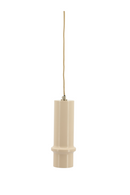 Beige Cylindrical Pendant Lamp | By-Boo Cylin | Dutchfurniture.com