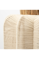 Natural Fiber Fluted Pendant Light | By-Boo Reb | Dutchfurniture.com