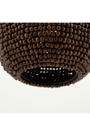 Wooden Beads Pendant Lamp | By-Boo Shanga | Dutchfurniture.com
