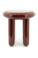 Glossy Iron Round Side Table | By-Boo Balloon | Dutchfurniture.com