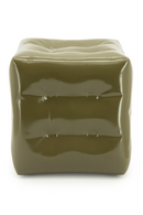 Glossy Crumpled Cube Stool | By-Boo Captives | Dutchfurniture.com