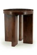 Brown Ceramic Side Table | By-Boo TiledUp | Dutchfurniture.com