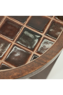 Brown Ceramic Side Table | By-Boo TiledUp | Dutchfurniture.com