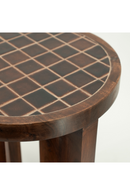 Brown Ceramic Side Table | By-Boo TiledUp | Dutchfurniture.com