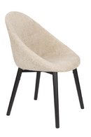 Bouclé Tub Dining Chair | Dutchbone Fenna | Dutchfurniture.com