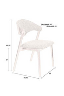 50s Cushioned Dining Chairs (2) | Dutchbone Babington | Dutchfurniture.com