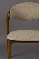 50s Cushioned Dining Chairs (2) | Dutchbone Babington | Dutchfurniture.com