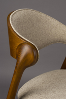 50s Cushioned Dining Chairs (2) | Dutchbone Babington | Dutchfurniture.com