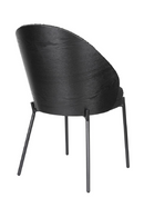 Black Bouclé Dining Chairs (2) | Dutchbone Rodin | Dutchfurniture.com