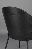 Black Bouclé Dining Chairs (2) | Dutchbone Rodin | Dutchfurniture.com