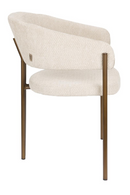 Bouclé Curved Dining Chairs (2) | Dutchbone Naida| Dutchfurniture.com
