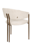 Bouclé Curved Dining Chairs (2) | Dutchbone Naida| Dutchfurniture.com
