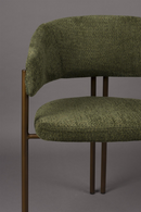 Bouclé Curved Dining Chairs (2) | Dutchbone Naida| Dutchfurniture.com
