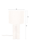 Gold Aluminium Table Lamp | Dutchbone Roc | Dutchfurniture.com