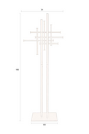 Black Metal Coat Rack | Dutchbone Rumex | Dutchfurniture.com