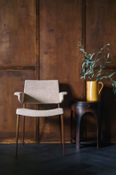 Semi-Circle 1-Drawer Side Table | Dutchbone Belvedere | Dutchfurniture.com