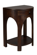 Semi-Circle 1-Drawer Side Table | Dutchbone Belvedere | Dutchfurniture.com