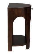 Semi-Circle 1-Drawer Side Table | Dutchbone Belvedere | Dutchfurniture.com