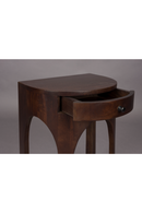 Semi-Circle 1-Drawer Side Table | Dutchbone Belvedere | Dutchfurniture.com