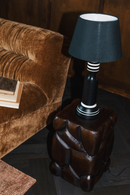 Black Linen Table Lamp | Dutchbone Virgil | Dutchfurniture.com