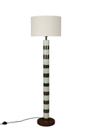 Cotton Shade Floor Lamp | Dutchbone Vertigo | Dutchfurniture.com