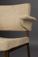 Curved Arm Dining Chair (2) | Dutchbone Portland | Dutchfurniture.com