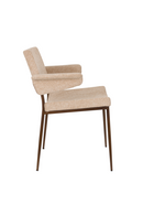 Curved Arm Dining Chair (2) | Dutchbone Portland | Dutchfurniture.com