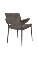 Curved Arm Dining Chair (2) | Dutchbone Portland | Dutchfurniture.com