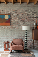 Melange Fabric Lounge Chair | Dutchbone Kent | Dutchfurniture.com