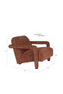 Melange Fabric Lounge Chair | Dutchbone Kent | Dutchfurniture.com