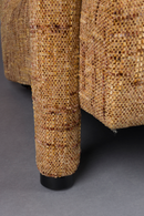 Melange Fabric Lounge Chair | Dutchbone Kent | Dutchfurniture.com