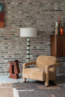 Melange Fabric Lounge Chair | Dutchbone Kent | Dutchfurniture.com