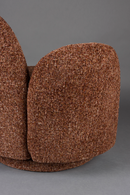 Melange Fabric Swivel Lounge Chair | Dutchone Rose | Dutchfurniture.com