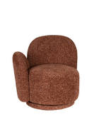 Melange Fabric Swivel Lounge Chair | Dutchone Rose | Dutchfurniture.com